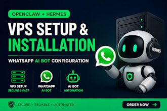 openclaw hermes setup vps installation whatsapp ai bot configuration