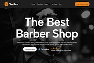 design squarespace barber website beauty hair stylist website beard oil website