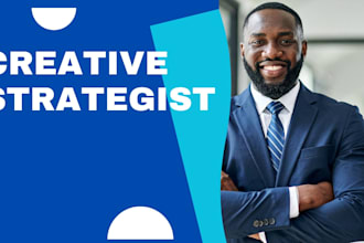 be your creative strategist for ad creative, facebook ads and social media
