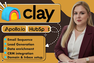 clay com automation, hubspot, clay, apollo io sequences, hubspot crm workflows