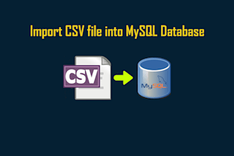 import csv into mysql database
