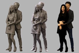 clean fix repair 3d scan mesh stl file repair cad modeling 3mf for 3d printing