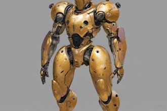 illustrate your mecha, robot and armored characters