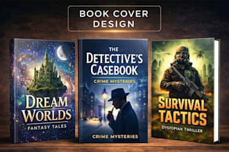 do book cover design ebook cover design, kdp book cover, book design