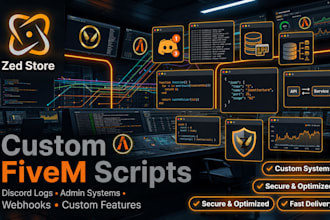 develop advanced fivem logs and tracking scripts