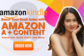 design a plus content for amazon KDP book