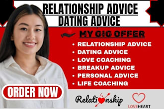 provide professional relationship coaching and dating advice