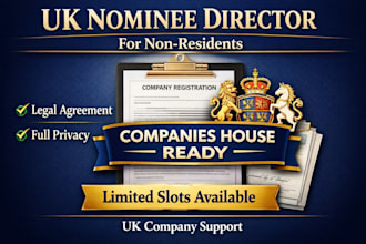 provide UK nominee director for non resident company