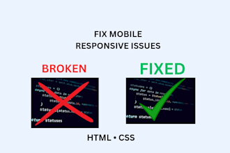 fix mobile responsive issues