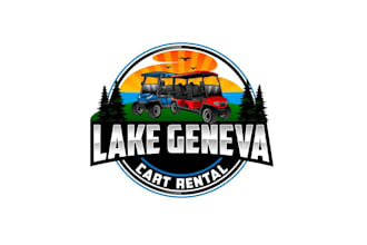 create professional and specially golf logo design