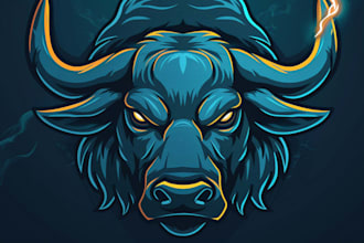design professional mascot, cartoon and e sports logo