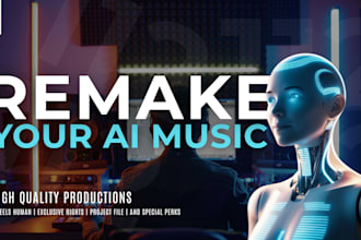 remake ai music and recreate suno ai songs in hq audio