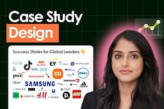 design a professional case study and proposal