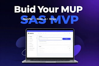 build a production ready saas mvp with next js, node js stripe billing