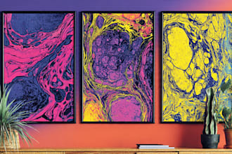 design quality printable abstract wall art posters