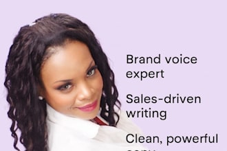 be your professional business copywriter