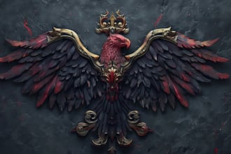 design medieval, fantasy, rpg gaming logo