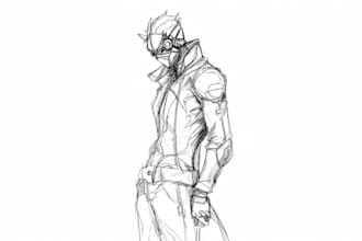 sketch you anime sketch art