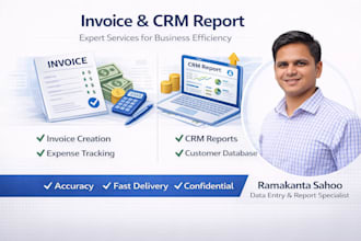do professional CRM and generate invoices in excel