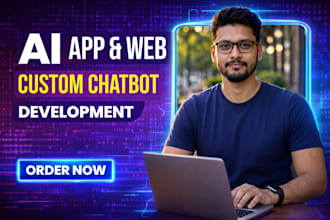 ai web development, ai application development, ai chatbot and ai agent