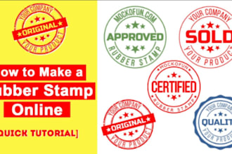 produce electronic and digital stamp or seal with signatures