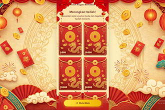 build custom scratch card angpao website with admin panel