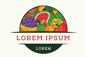 design high quality fresh produce logo