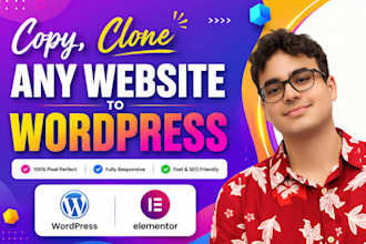 migrate webflow, squarespace, joomla, wix to wordpress website