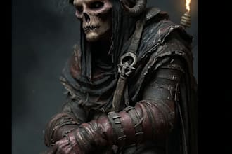 fantasy horror and fantasy horror character