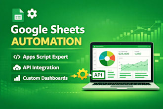 automate google sheets using apps script and API integration