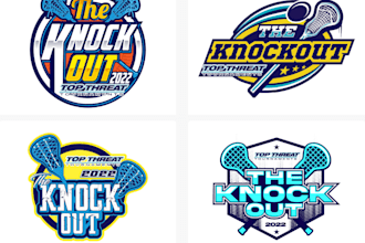design wonderful lacrosse logo