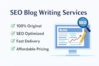 write SEO friendly blogs posts and articles