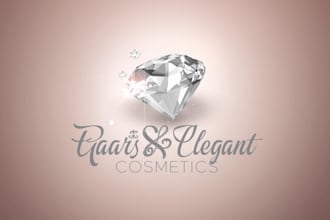 do feminine, beauty, jewelry, diamond, cosmetics logo design