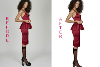 do clipping path for 10 image