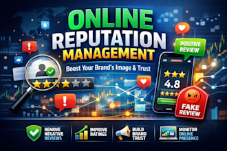 provide complete online reputation management service