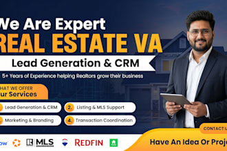 be real estate administrative assistant or virtual assistant
