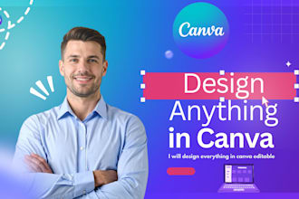 design anything in canva editable and custom