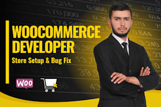 be your woocommerce website developer, expert and fix specialist
