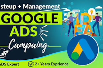 be your google ads expert to setup profitable PPC campaigns