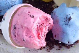 homemade ice cream easter dessert ideas rainbow ice cream