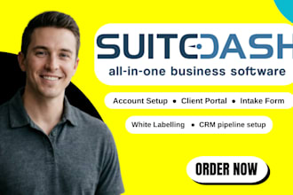 setup suitedash client portal suitedash expert crm automation, forms, calendar