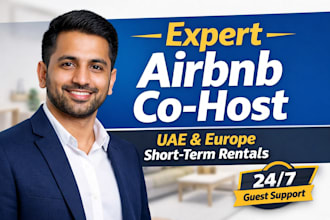 airbnb co host short term rental assistant uae and europe market expert