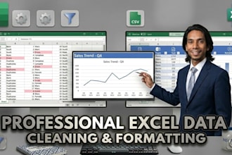 clean, format and structure your spreadsheets accurately