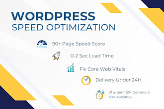 speed up and optimize your wordpress site to 90 plus google pagespeed score