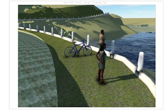create road design plan, profile, section using civil 3d