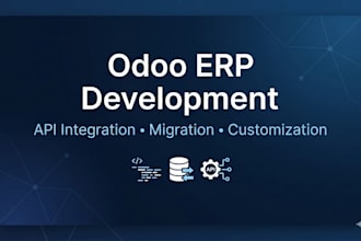 integrate apis, customize modules and migrate odoo erp