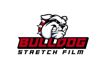 design modern bull dog industrial theme logo