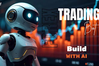 setup trading bot or algo or robot day trading system for market, ai crypto