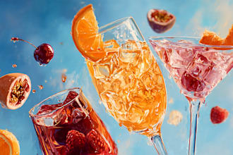 do food and drink illustration