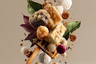 food banner and poster design fast delivery